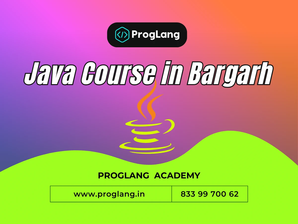 Java Course  in Bargarh