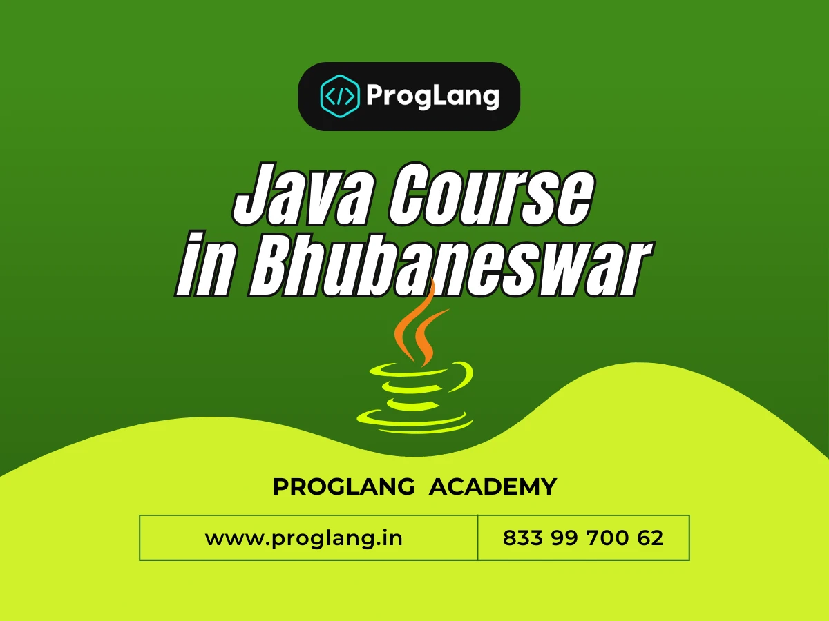 Java Course  in Bhubaneswar