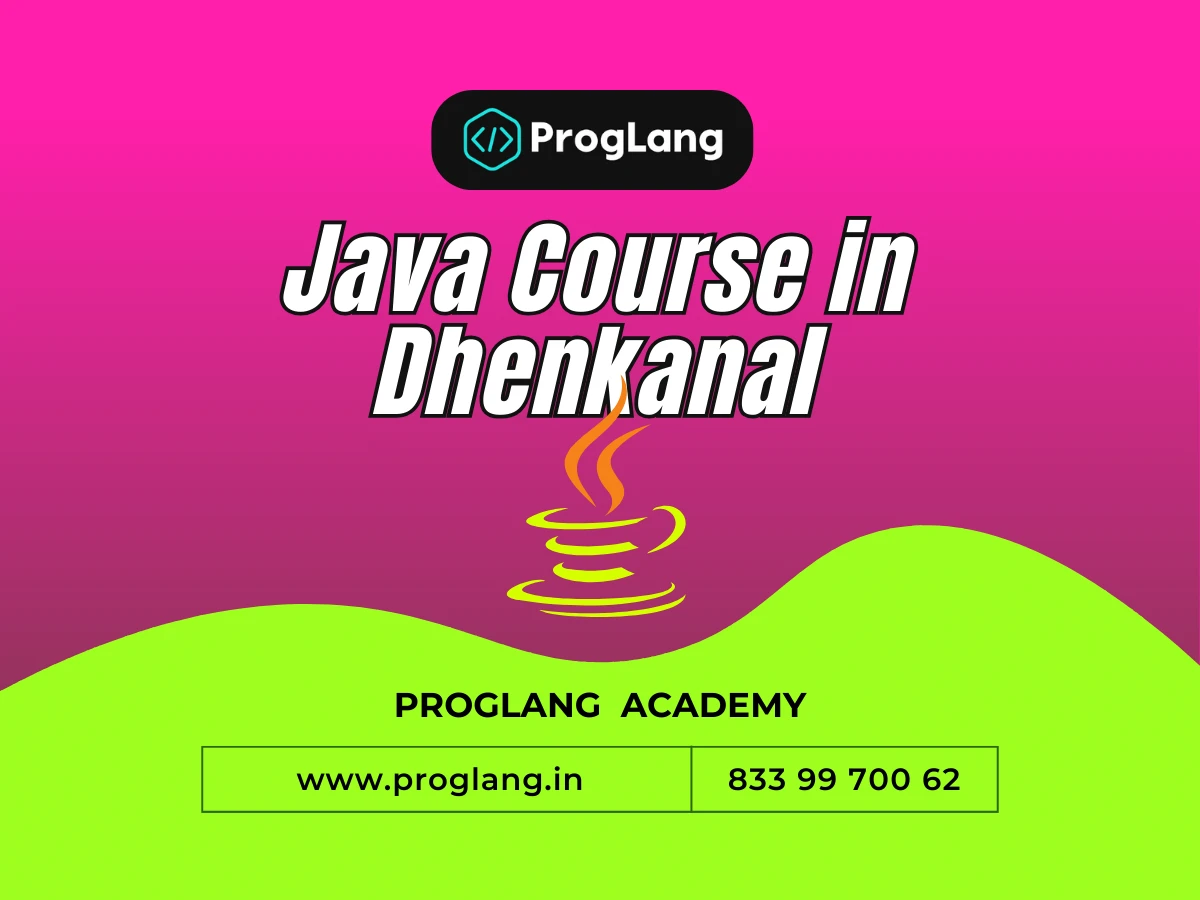 Java Course  in Dhenkanal