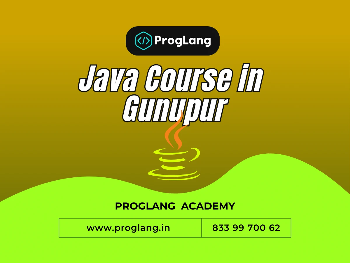 Java Course  in Gunupur