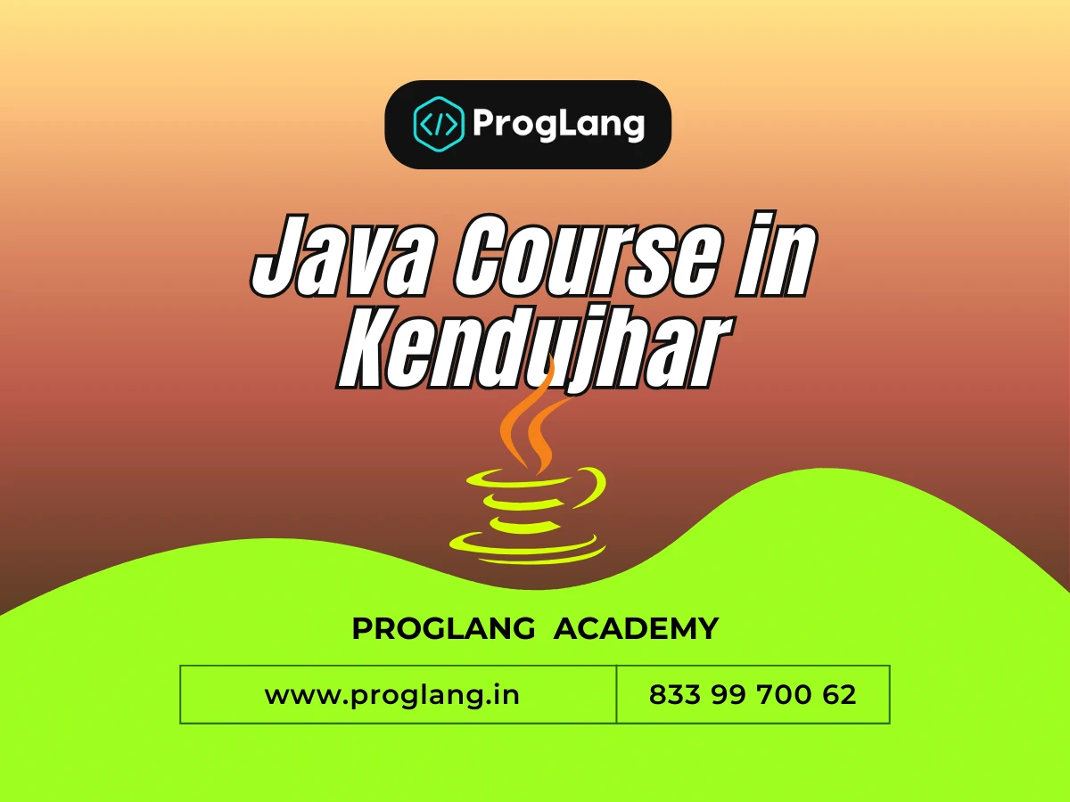 Java Course  in Kendujhar