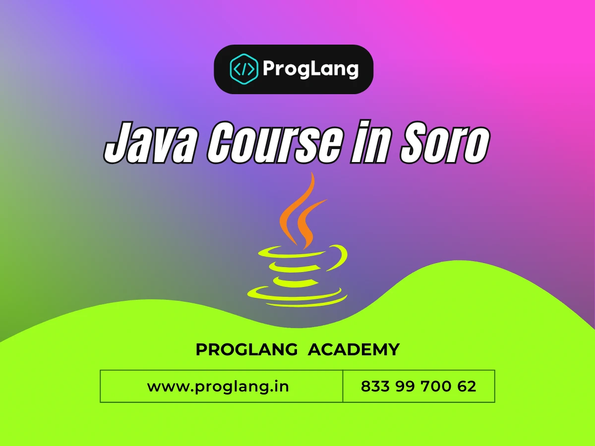 Java Course  in Soro