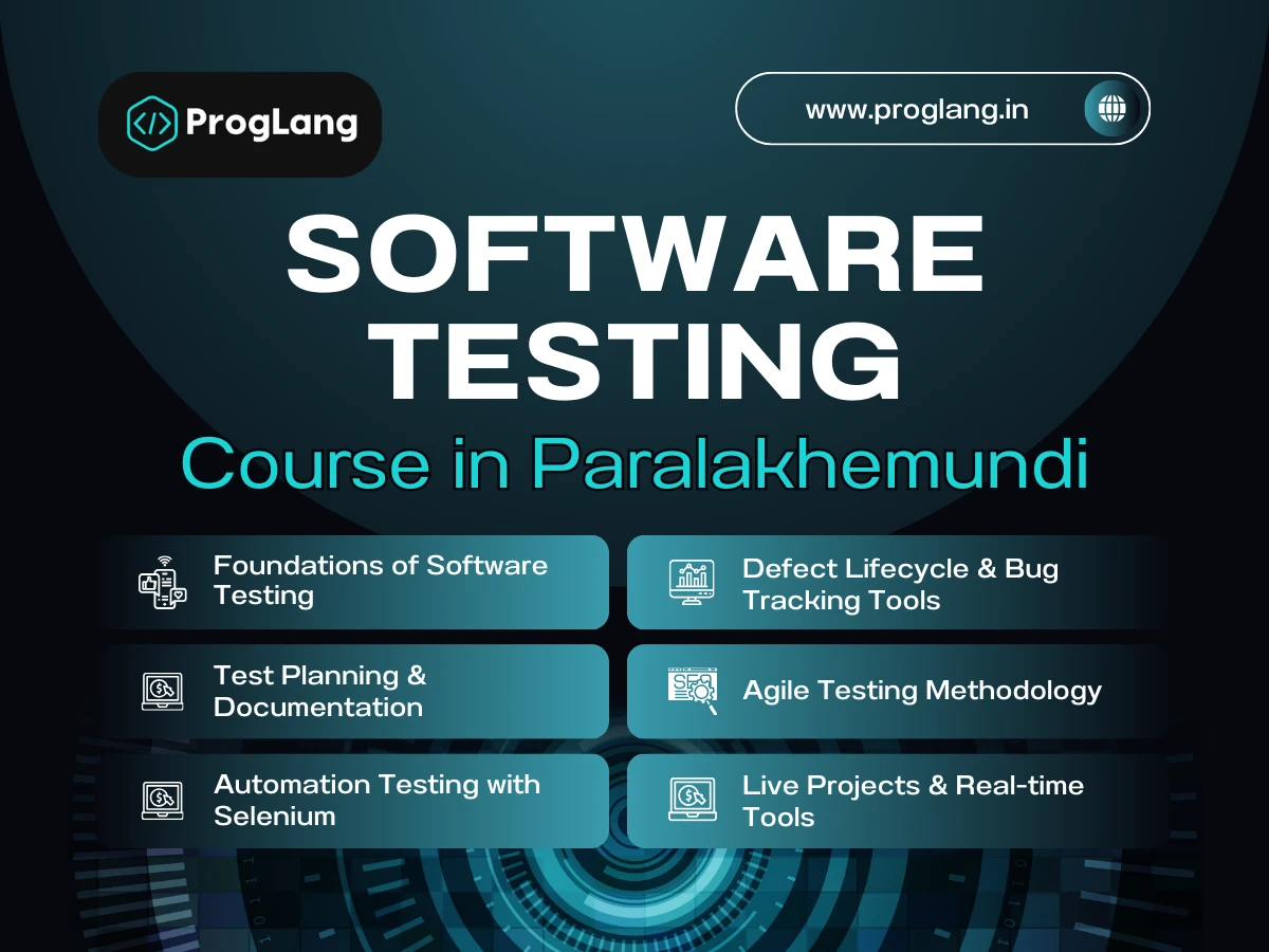 software testing course and training in Paralakhemundi