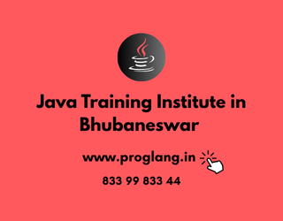 Java Training Institute in Bhubaneswar by ProgLang Academy