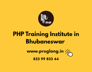 PHP Training Institute in Bhubaneswar by ProgLang Academy