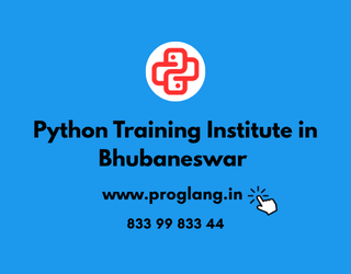 Python Training Institute in Bhubaneswar by ProgLang Academy