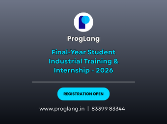 Final Year Student Industrial Training & Internship Program 2026